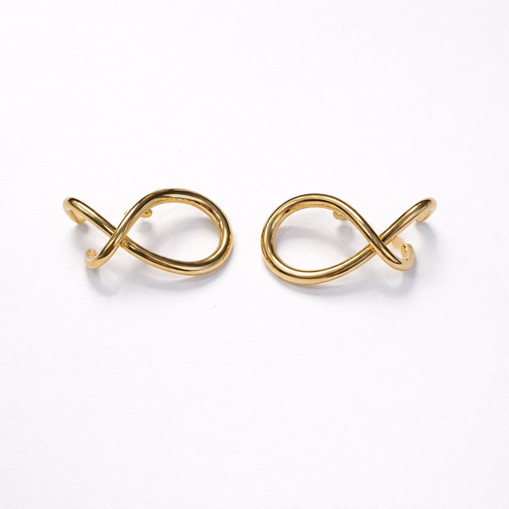 Boucles d’oreilles « Infinity Gold »