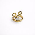 Bague « Onde de Cristal »