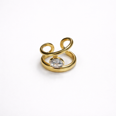 Bague « Onde de Cristal »