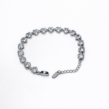 Bracelet « Cœur de Crystal »