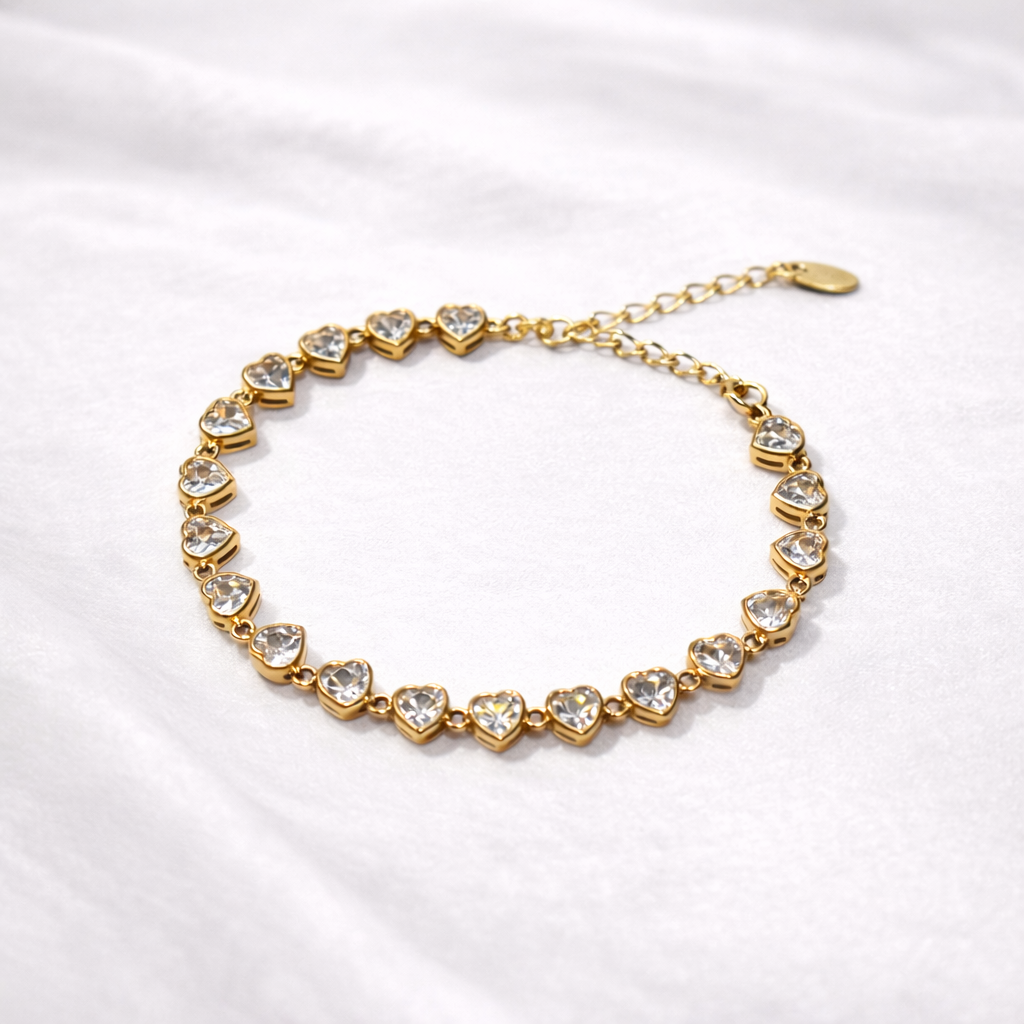 Bracelet « Romance Dorée »