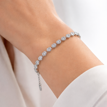 Bracelet « Cœur de Crystal »