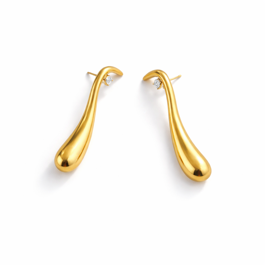 Boucles d’oreilles « Goutte d’Or »