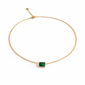 Collier « Émeraude Illusion »