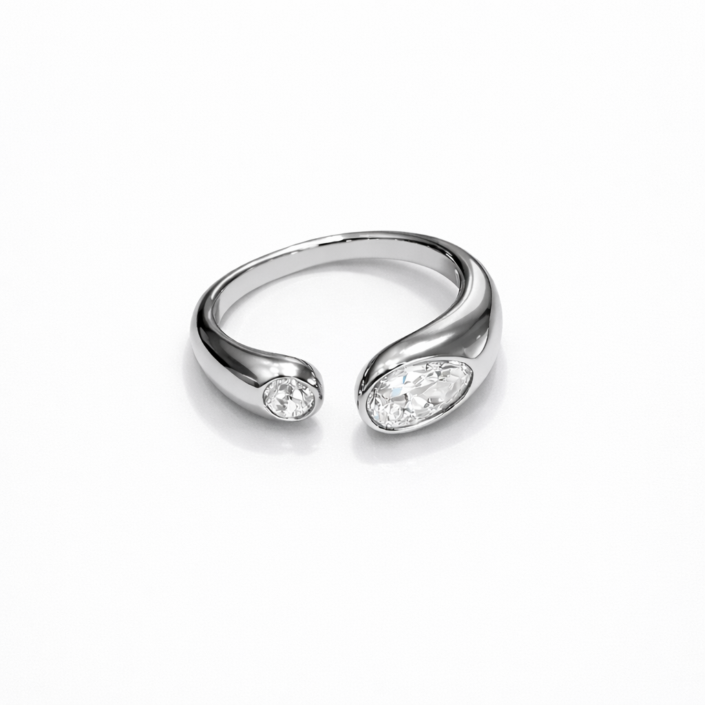 Bague « Éclipse Azur »